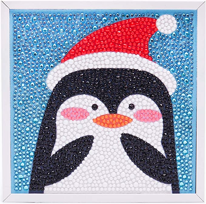 Christmas Penguin 5D Diamond Painting Kits