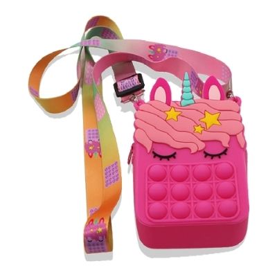 Unicorn Pop It Hand Bag