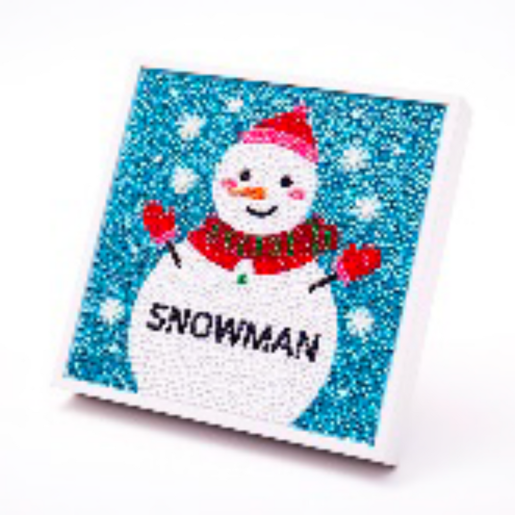 Christmas Snow Man 5D Diamond Painting Kits