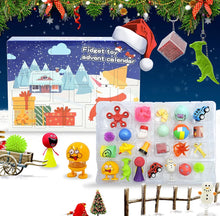 Load image into Gallery viewer, Fidget toy advent calendar. Toy display. Christmas Decorations.
